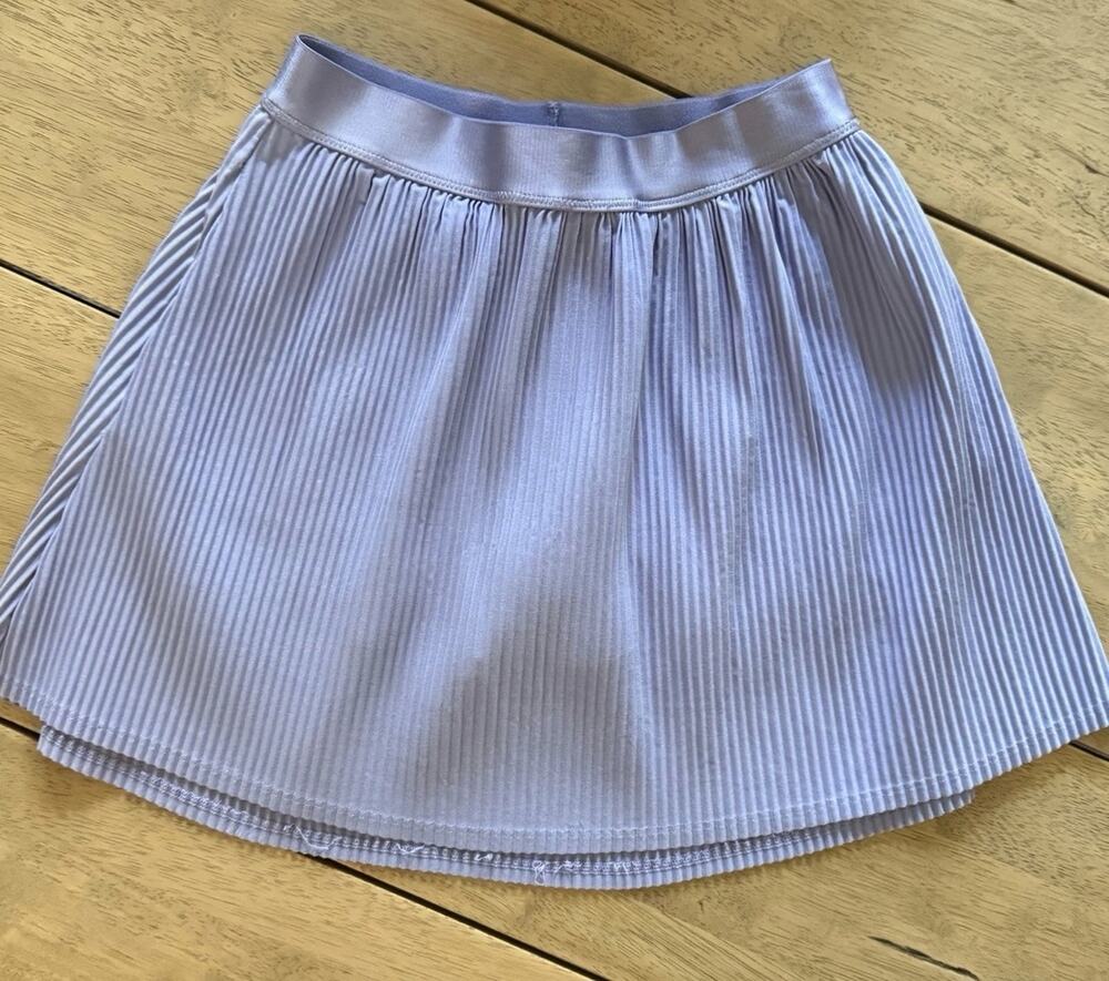 All In Motion Girls Periwinkle Skort Purple with Pockets Size XS (4/5) Pull On